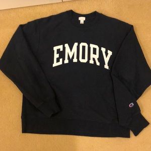 Emory Champion crew neck